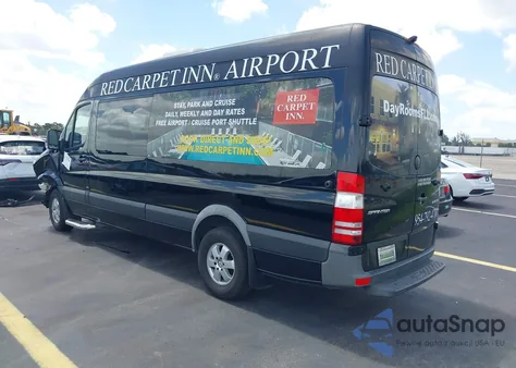 2016 Mercedes-Benz Sprinter High Roof из США, поврежденный, VIN 8BRPE8DD1GE120672